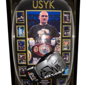 Oleksandr Usyk Signed Boxing Glove Framed