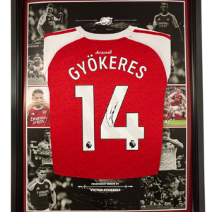 Viktor Gyokeres Framed Signed Shirt
