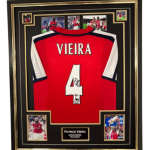 Patrick Vieira Signed Shirt Jersey Champions
