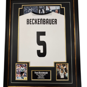 Franz Beckenbauer of Germany Signed Photo with Shirt