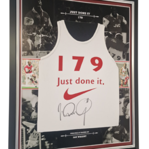 IAN WRIGHT Signed Vest Shirt