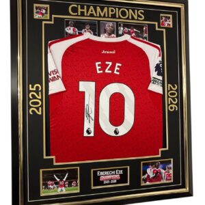CHAMPIONS 2026 Eberechi Eze Signed Shirt