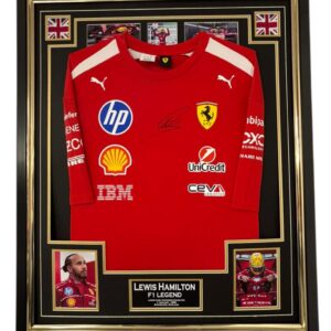 New 2026 Lewis Hamilton SIGNED SHIRT
