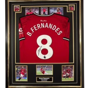 LEGEND Bruno Fernandes of Manchester United Signed Shirt