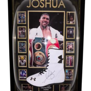 Anthony Joshua Signed Boxing Boot