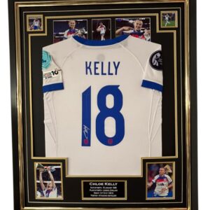 Chloe Kelly Signed Shirt EURO 2025 Display!