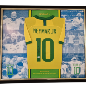 Brazil Legend Neymar Signed Shirt Beckett Authenticated