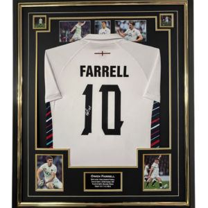 Owen Farrell of England Signed Jersey