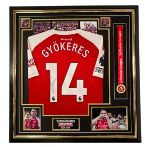 CHAMPIONS MEDAL 2026 Viktor Gyokeres Signed Shirt