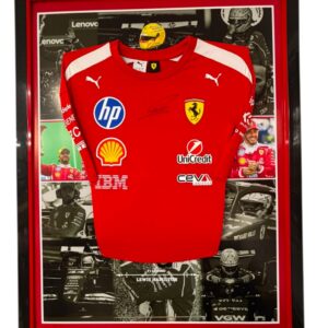New 2026 Lewis Hamilton SIGNED SHIRT Framed