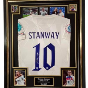 Georgia Stanway Signed Shirt ENGLAND LEGEND