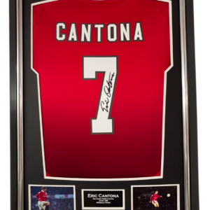 ERIC CANTONA Signed Shirt United Legend