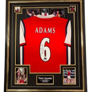 Framed Tony Adams Framed Signed Shirts