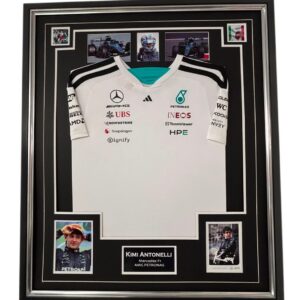 2026 Framed Kimi Antonelli Signed Photo with Shirt