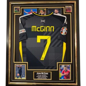 John McGinn of Scotland Signed Shirt