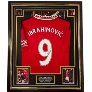 Zlatan Ibrahimovic Signed Shirt United Legend