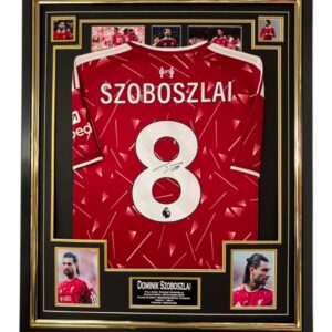 Framed Dominik Szoboszlai Signed Shirt