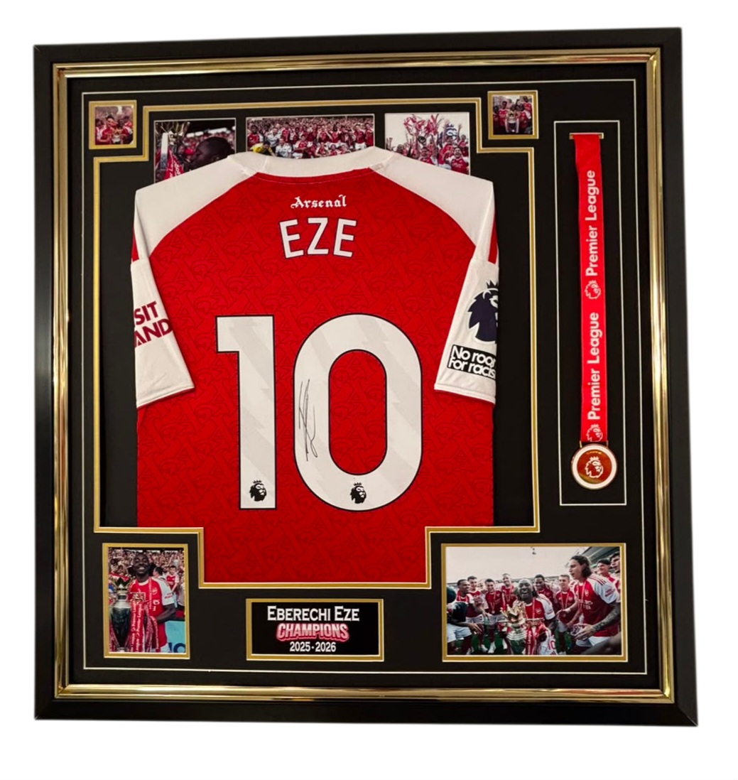 eze signed jersey 2026 framed