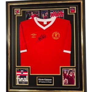 1977 Display Kevin Keegan of Liverpool Signed Shirt