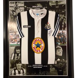 1996 The Entertainers !! Kevin Keegan of Newcastle Signed Shirt