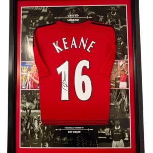 ROY KEANE of United Signed Shirt