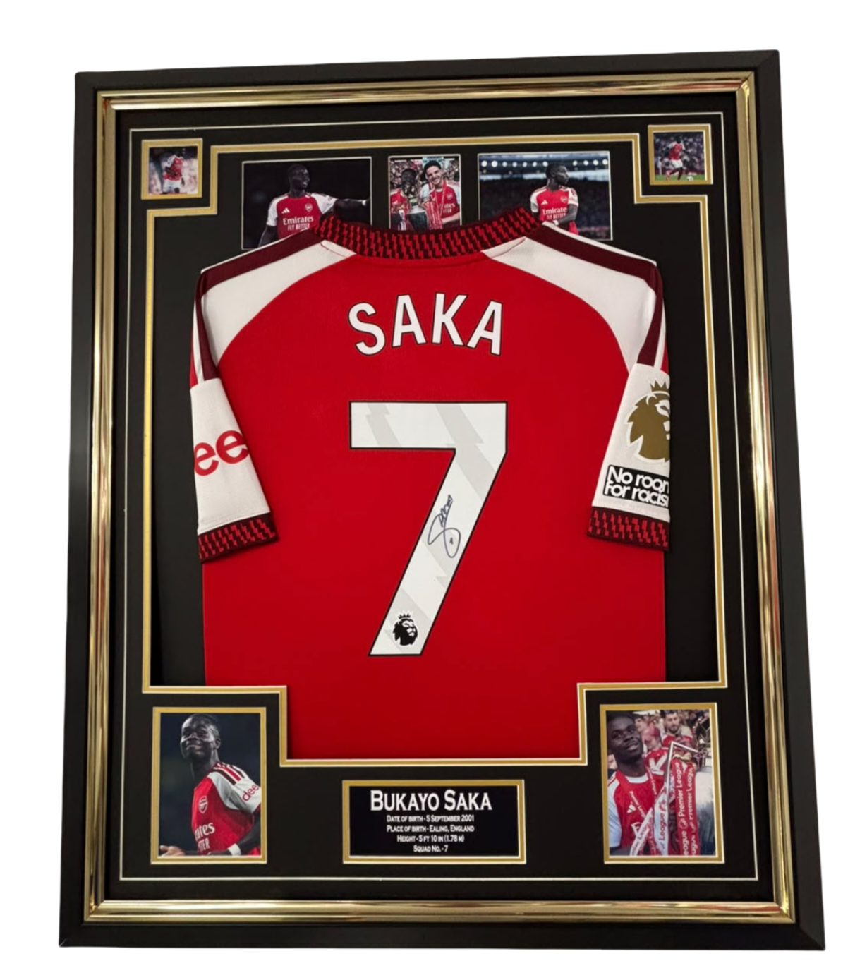 BUKAYO SAKA SIGNED JERSEY