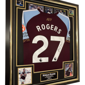 Morgan Rogers Signed Villa Shirt