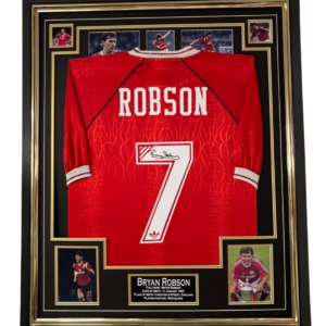 Bryan Robson of Manchester United Signed Shirt
