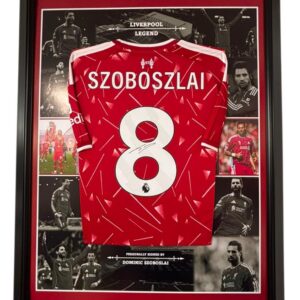 New Framed Dominik Szoboszlai Signed Shirt