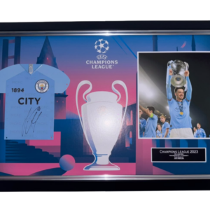 Framed Jack Grealish of City Signed mini Shirt
