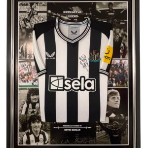 Framed Super  Kevin Keegan Signed Shirt THE ENTERTAINERS