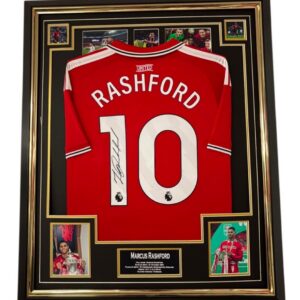 Signed 2026 2027 Marcus Rashford United Shirt * SALE PRICE AS Number Change *