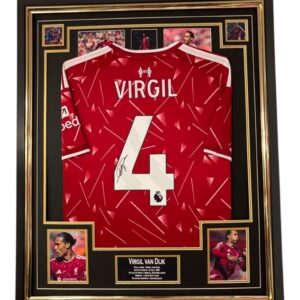 2026 2027 Virgil Van Dijk of Liverpool Signed Shirt