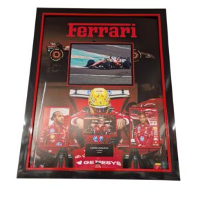 Framed Lewis Hamilton Signed Photo