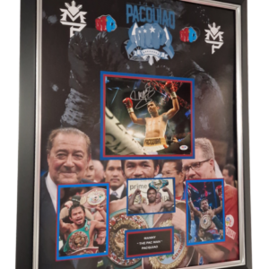 Boxing Legend Manny Pacquiao Signed Photo PSA DNA Approved