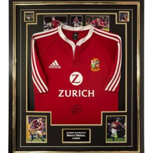 Brian O'Driscoll Signed Lions Shirt Jersey