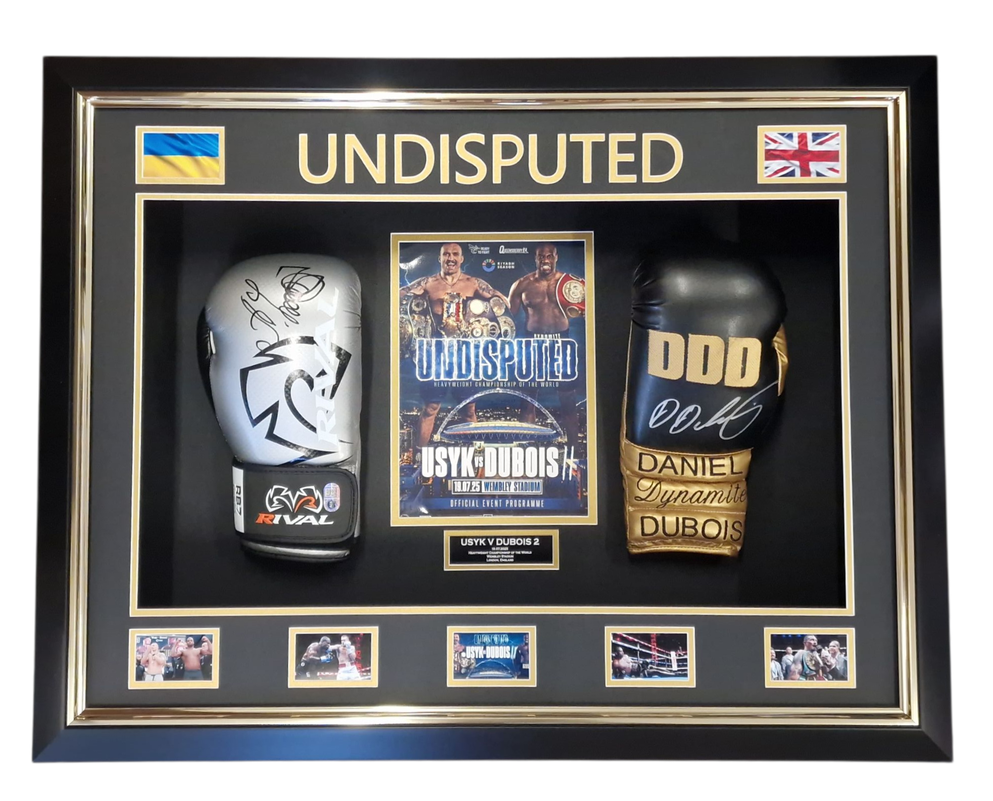 dubois and usyk signed gloves