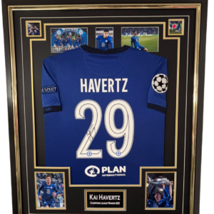 Kai Havertz of Chelsea Signed Shirt Champions League Winner