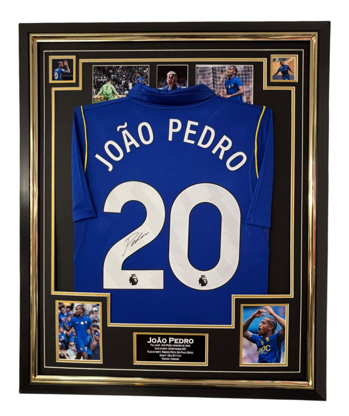 joao signed shirt jersey