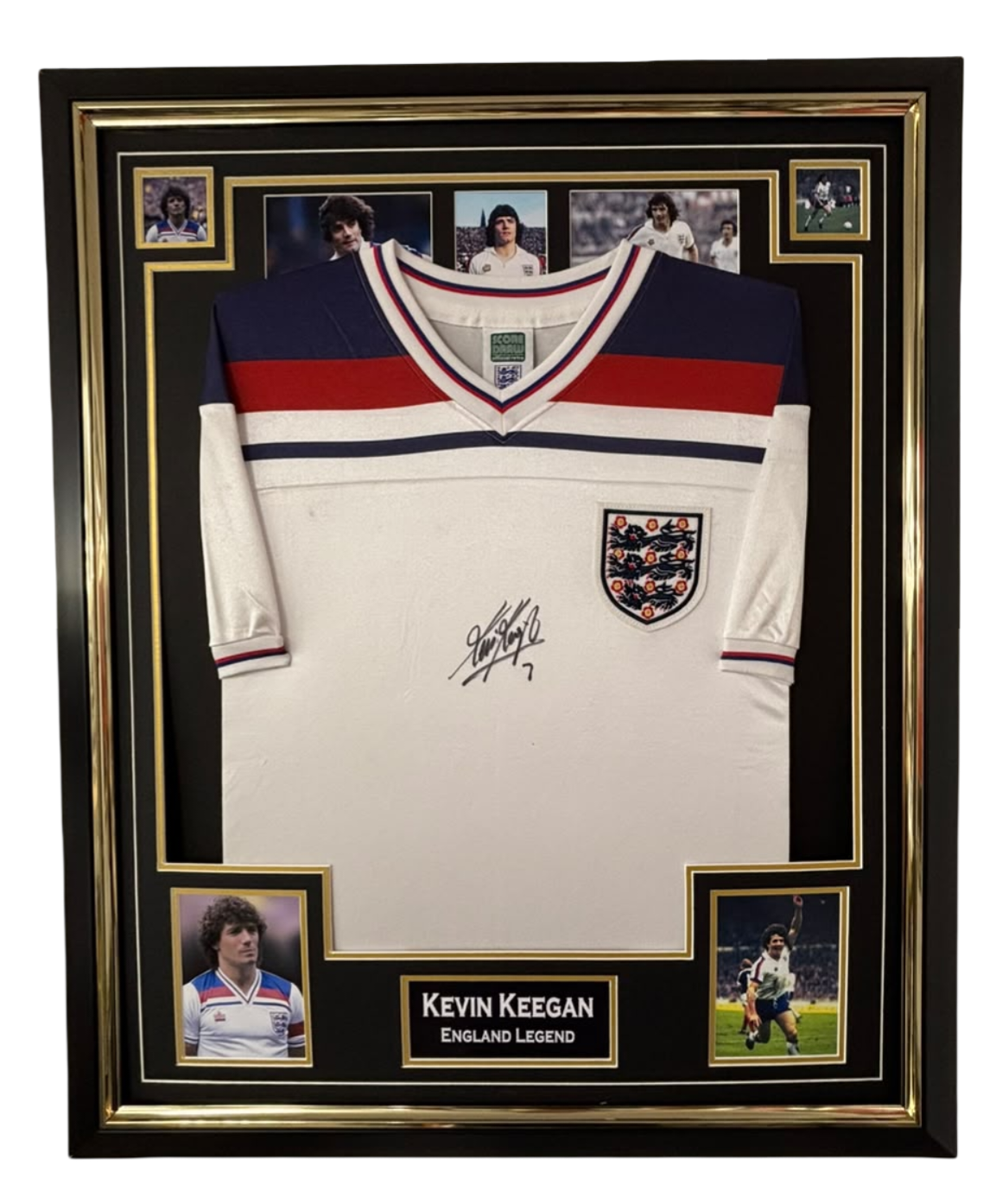 kevin keegan signed shirt