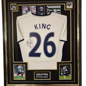 Ledley King of Tottenham Signed Shirt