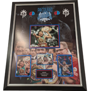 Boxing Legend Manny Pacquiao Signed Photo PSA Approved