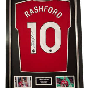 Signed Marcus Rashford United Shirt * SALE Marks on the number *