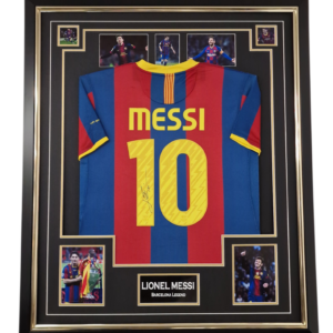 Lionel Messi Signed Shirt Barcelona Legend