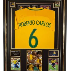 ROBERTO CARLOS of Brazil Signed Photo with Shirt