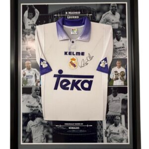 Rare Ronaldo Nazario of Madrid Signed Shirt R9