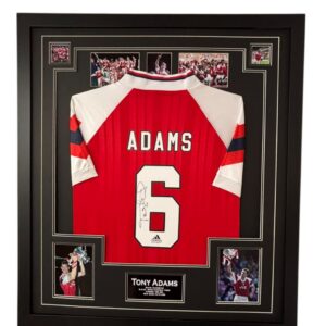 Tony Adams Signed Shirt Framed 1993