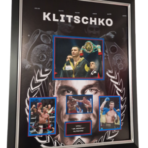 Framed Vitali Klitschko Signed Photo Authenticated
