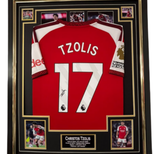 Framed Christos Tzolis Signed Shirt