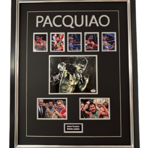 Authenticated Boxing Legend Manny Pacquiao Signed Photo PSA DNA Approved